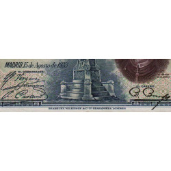 Espagne - Pick 74c - 25 pesetas - 15/08/1928 (1936) - Série E - Etat : TTB+