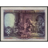 Espagne - Pick 77a - 500 pesetas - 15/08/1928 - Sans série - Etat : TTB+