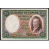 Espagne - Pick 81 - 25 pesetas - 25/04/1931 - Sans série - Etat : SUP