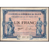 Dijon - Pirot 53-4 - 1 franc - Sans série - 02/08/1915 - Etat : SUP+