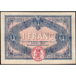 Dijon - Pirot 53-4 - 1 franc - Sans série - 02/08/1915 - Etat : SUP+