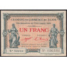 Dijon - Pirot 53-20 - 1 franc - 4e série - 01/12/1919 - Etat : TB+