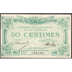 Dunkerque - Pirot 54-1 - 50 centimes - Sans date - Etat : SUP+