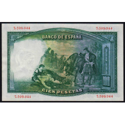 Espagne - Pick 83 - 100 pesetas - 25/04/1931 - Sans série - Etat : SPL