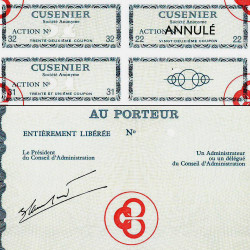 25 - Ornans - Cusenier - 200 francs - 1966 - Spécimen - SUP+