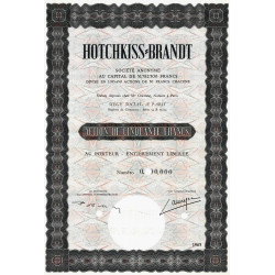Hotchkiss-Brandt - 50 francs - 1965 - Spécimen - SUP+