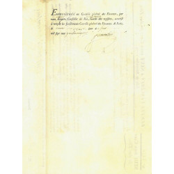 Paris - Louis XVI - Emprunt royal de 1779 - 9% sur 2 têtes - Etat : SUP