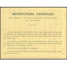 Annexe carte de vêtements - Catégorie J - 1944 - Vermand (02) - Etat : NEUF