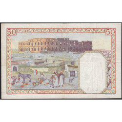 Algérie - Pick 84_2 - 50 francs - Série E.530 - 11/12/1940 - Etat : TTB