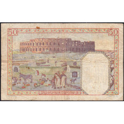 Algérie - Pick 84_2 - 50 francs - Série S.713 - 21/07/1941 - Etat : TB