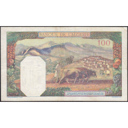 Algérie - Pick 85_1 - 100 francs - Série R.715 - 25/11/1941 - Etat : SUP