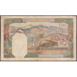 Algérie - Pick 85_2 - 100 francs - Série G.2396 - 20/06/1945 - Etat : TB