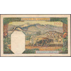 Algérie - Pick 88 - 100 francs - Série G.1624 - 02/11/1942 - Etat : TTB-