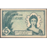 Algérie - Pick 91 - 5 francs - Série L.803 - 16/11/1942 - Etat : TTB+
