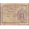Algérie - Pick 92b - 20 francs - Série K.1125 - 29/11/1944 - Etat : B+