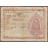 Algérie - Pick 92b - 20 francs - Série B.2211 - 07/051945 - Etat : B+