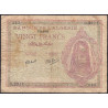 Algérie - Pick 92b - 20 francs - Série B.2211 - 07/05/1945 - Etat : B+