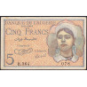 Algérie - Pick 94a - 5 francs - Série B.364 - 08/02/1944 - Etat : SUP-