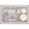 Algérie - Pick 78b - 20 francs - Série A.3059 - 30/07/1929 - Etat : TTB+