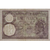 Algérie - Pick 78c_2 - 20 francs - Série S.3661 - 26/02/1942 - Etat : TTB-