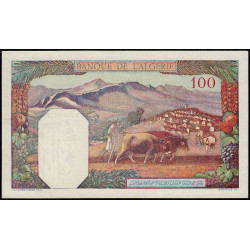 Algérie - Pick 85_2 - 100 francs - Série Z.2158 - 23/05/1945 - Etat : SPL
