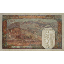 Algérie - Pick 85_2 - 100 francs - Série Z.2158 - 23/05/1945 - Etat : SPL