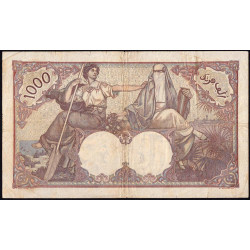 Algérie - Pick 83_1 - 1'000 francs - Série S.42 - 17/08/1926 - Etat : TB