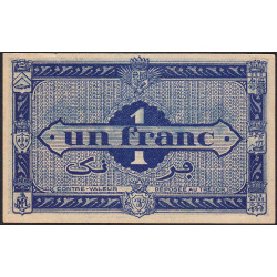 Algérie - Pick 98a - 1 franc - Série B - 31/01/1944 - Etat : SPL