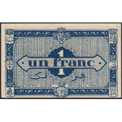 Algérie - Pick 98a - 1 franc - Série B3 - 31/01/1944 - Etat : SUP