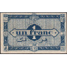 Algérie - Pick 98a - 1 franc - Série B4 - 31/01/1944 - Etat : TTB
