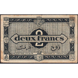 Algérie - Pick 99a - 2 francs - Série A1 - 31/01/1944 - Etat : TB+