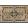 Algérie - Pick 99b - 2 francs - Série D2 - 31/01/1944 - Etat : B-