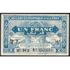 Algérie - Pick 101 - 1 franc - Série H3 - 31/01/1944 - Etat : SUP