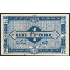 Algérie - Pick 101 - 1 franc - Série H3 - 31/01/1944 - Etat : SUP