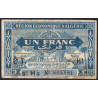 Algérie - Pick 101 - 1 franc - Série H3 - 31/01/1944 - Etat : TB
