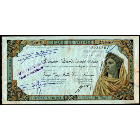 Maroc - Safi - 25'000 francs - 18/06/1958 - Etat : TTB