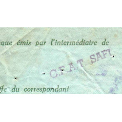 Maroc - Safi - 25'000 francs - 18/06/1958 - Etat : TTB