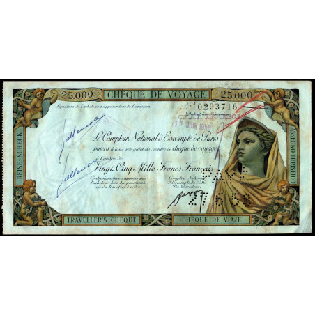 Maroc - Khouribga - 25'000 francs - 14/06/1958 - Etat : TTB