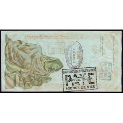 Algérie - Tiaret - 25'000 francs - 1958 - Tiaret - Etat : SUP