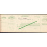 Tunisie - Chèque de l'Office des Postes et Télégraphe - 1920 - Etat : SUP