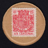 Espagne - Pick 96R - 15 centimos - Timbre monnaie - 1938 - Etat : NEUF