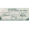 Espagne - Pick 146 - 5 pesetas - 22/07/1954 - Série G - Etat : SPL