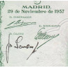 Espagne - Pick 149 - 1'000 pesetas - 29/11/1957 - Série L - Etat : SUP