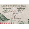 Espagne - Pick 151 - 1'000 pesetas - 19/11/1965 - Série L - Etat : TTB+