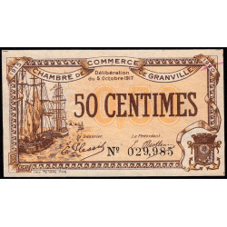Granville - Pirot 60-11 - 50 centimes - 05/10/1917 - Etat : SPL