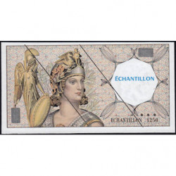 Athena à gauche - Format 50 francs QUENTIN DE LA TOUR - DIS-03-H-01 - Etat : SUP