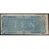 Etats Conf. d'Amérique - Pick 68 - 10 dollars - Lettre C - Série 4 - 17/02/1864 - Etat : TTB-