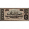 Etats Conf. d'Amérique - Pick 69 - 20 dollars - Lettre C - Série VIII - 17/02/1864 - Etat : TTB+