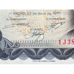 Espagne - Pick 153 - 500 pesetas - 23/07/1971 - Série 1J - Etat : TTB+
