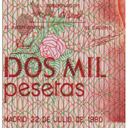Espagne - Pick 159 - 2'000 pesetas - 22/07/1980 - Série K - Etat : NEUF